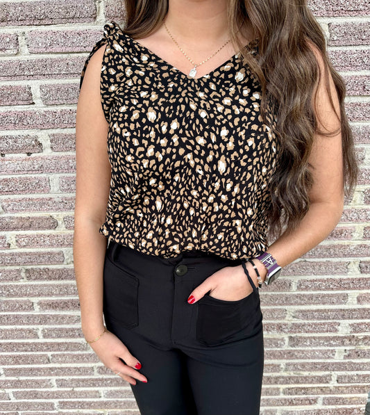 Leopard Print Bodysuit