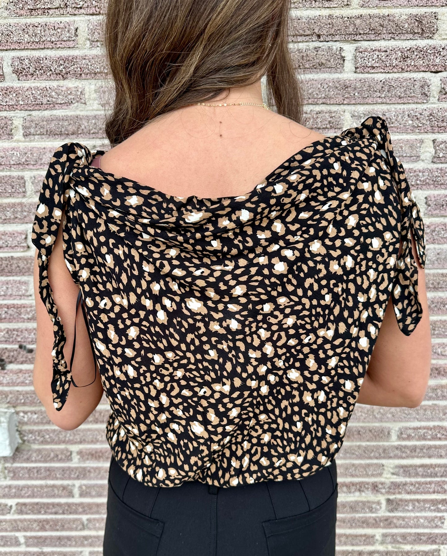 Leopard Print Bodysuit