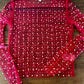 Red Rhinestone Top