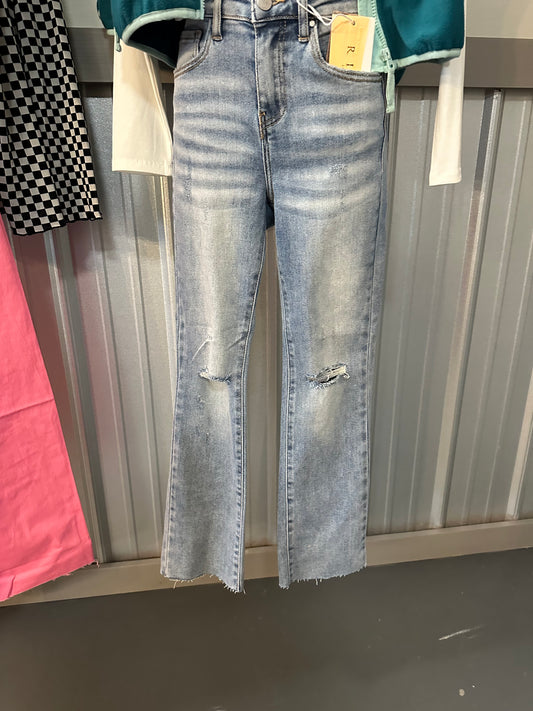 Risen High Rise Straight Leg