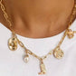 WESTERN BOOT STAR HAT HORSESHOE CHARM NECKLACE