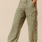 LT Olive Mid Rise Barrel Pants