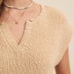 Neutral Beige top