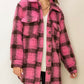 Pink Plaid Shacket