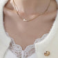 18K STAINLESS STEEL TARNISH FREE CROSS NECKLACE