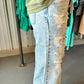 Vintage Flare High Rise Distressed Jeans