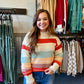 Azalea Color Block Knit Sweater