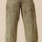 LT Olive Mid Rise Barrel Pants