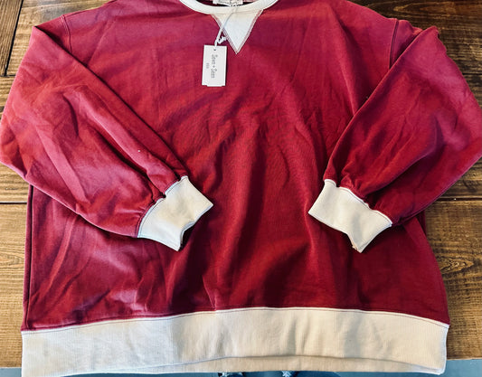 Burgundy Sweatshirt
