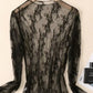 PS Mesh Lace Sheer Mock Top