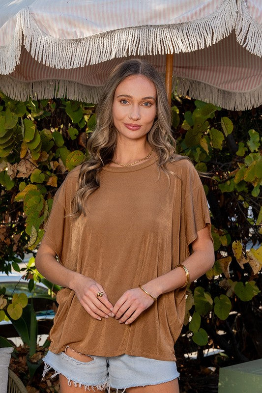 Plus relaxed fit top