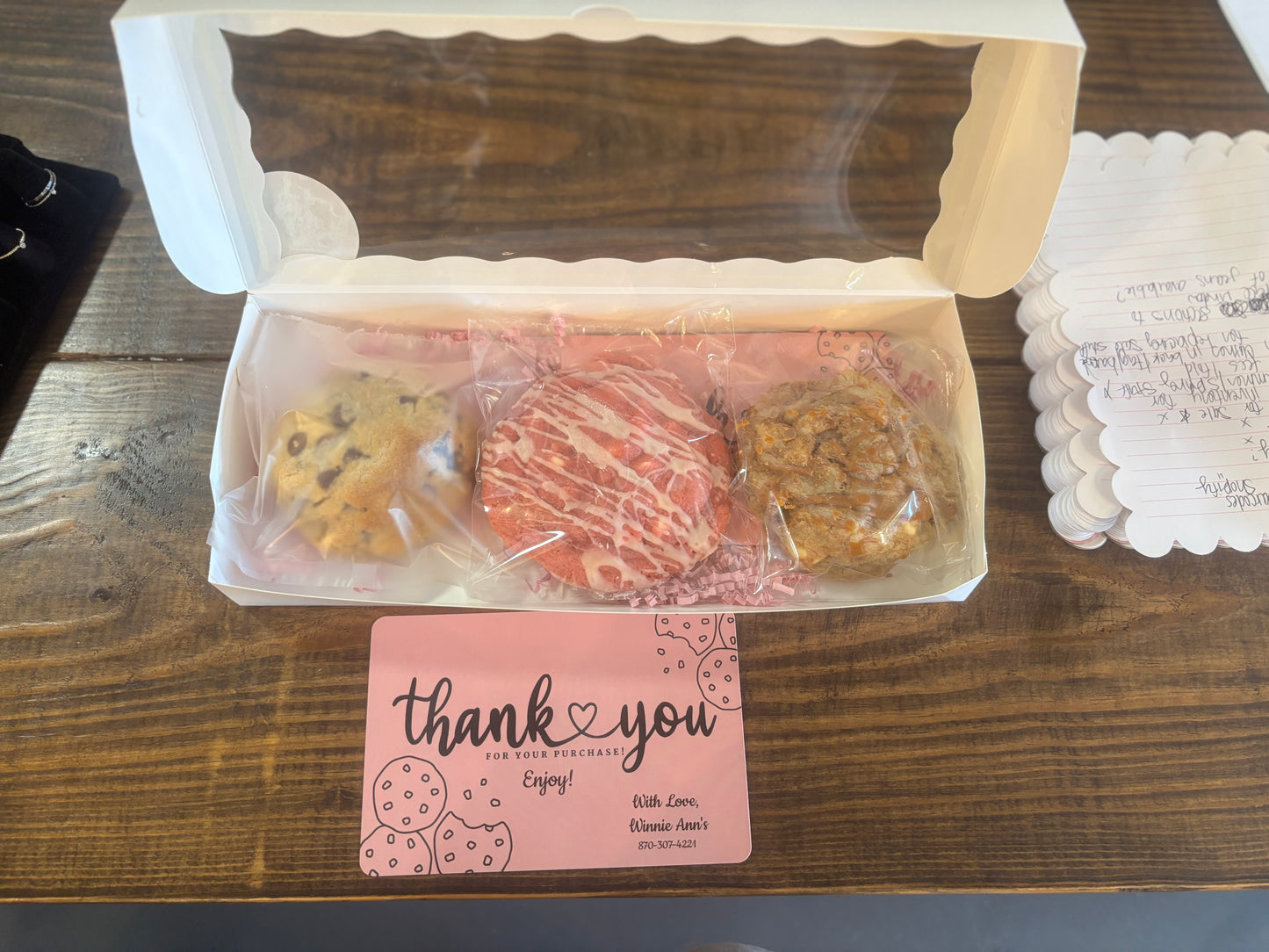 Winnie Ann’s Cookie Flight