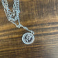 Sliver Three Layered Necklace