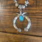 Sliver + Turquoise Horseshoe NES