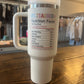 “In My Teacher Era” 40oz Tumbler