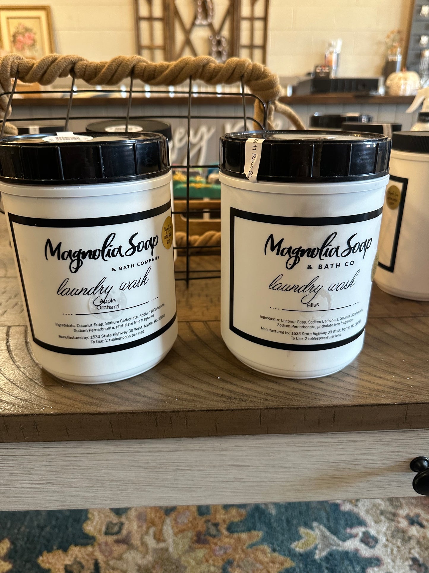 Magnolia large laundry Soap