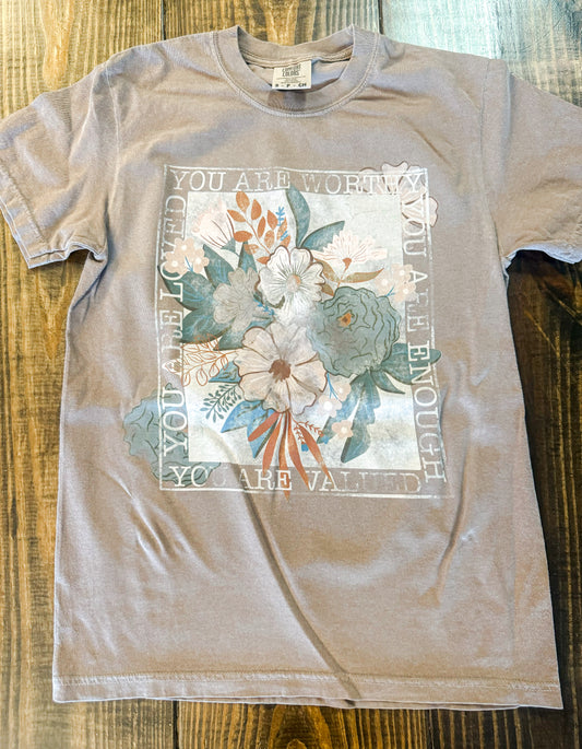 You are worthy graphic