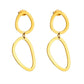18K STAINLESS STEEL WATERPROOF TARNISH FREE DROP