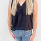 V-Neck Sleeveless Top