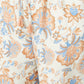 Curvy Floral Border Printed Wide Leg Pants