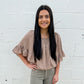 Off Shoulder Ruffled Blouse